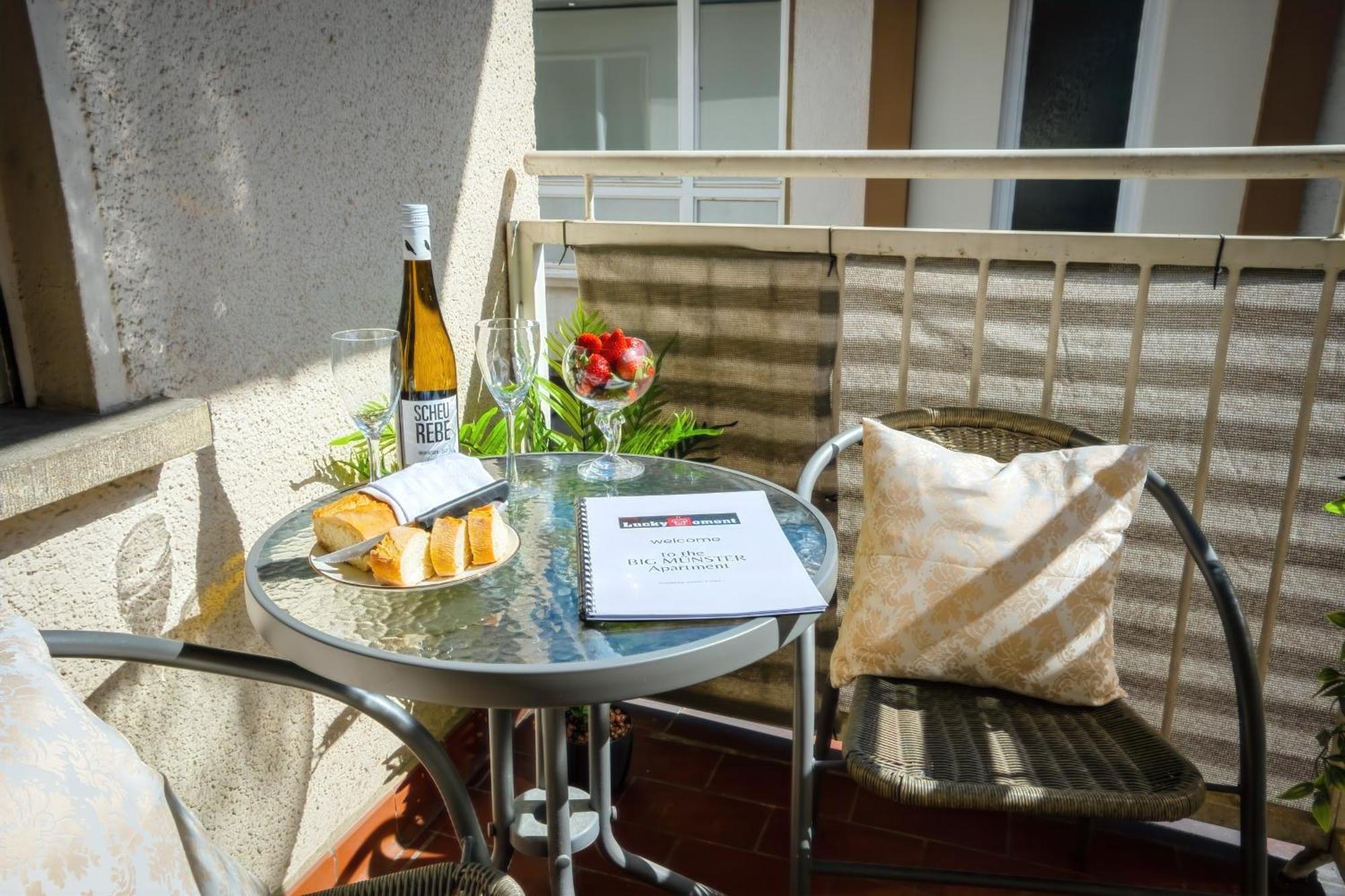 The Big Muenster Fuer Bis Zu 12, Whirlpool, Sauna, Zentral, Tischfussball, Balkon, Gasgrill Ульм Экстерьер фото