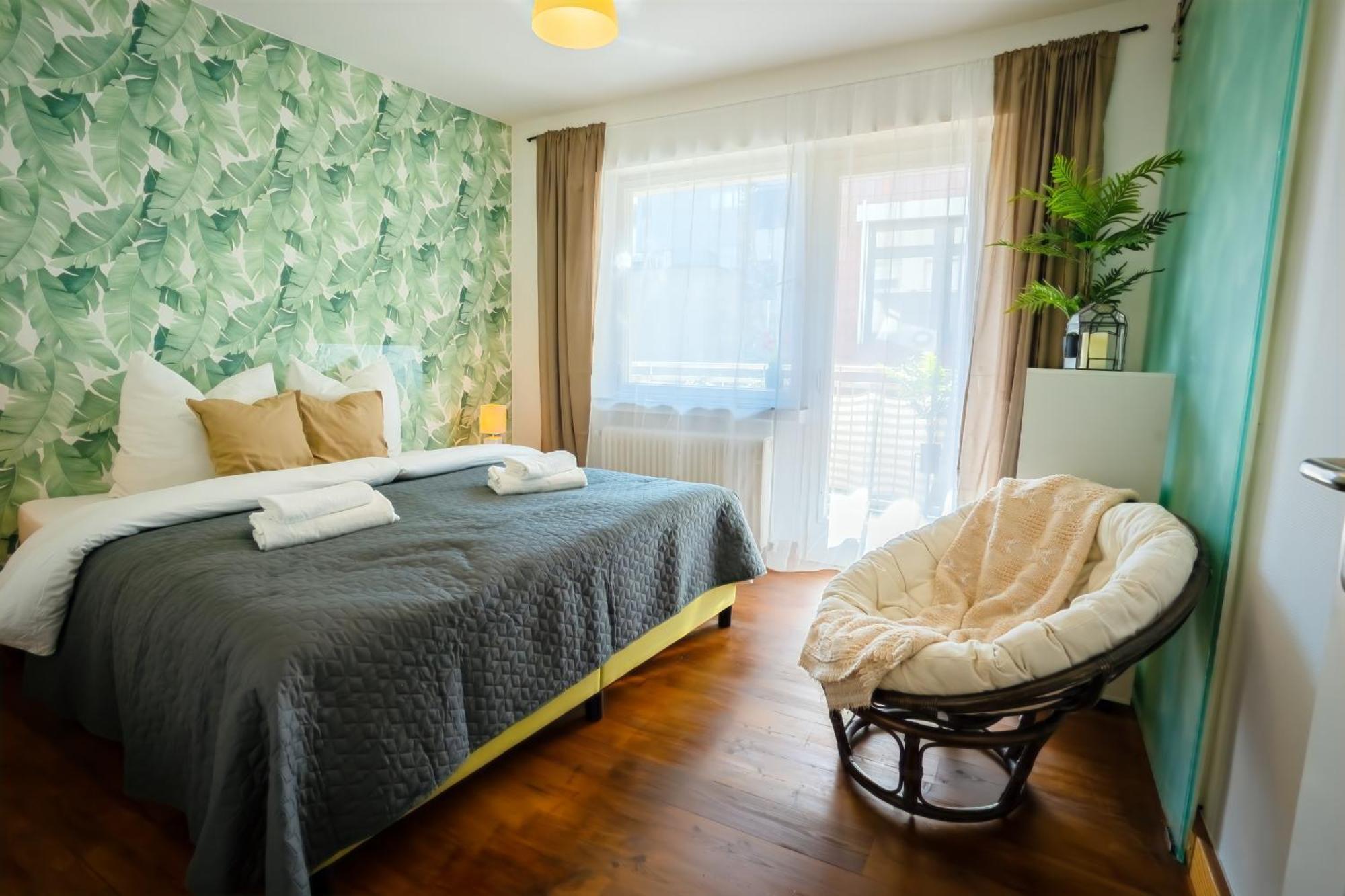 The Big Muenster Fuer Bis Zu 12, Whirlpool, Sauna, Zentral, Tischfussball, Balkon, Gasgrill Ульм Экстерьер фото
